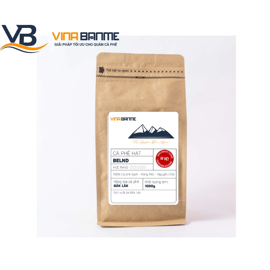 Cà Phê Bột Pha Phin Mộc Nguyên Chất - Chất Lượng Cao - Vina Banme