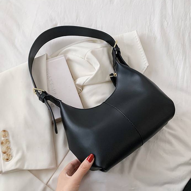 Túi đeo vai IELGY màu trơn đơn giản thời trang cho nữ