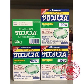 HỘP 140 MIẾNG DÁN SALONPAS CỦA NHẬT