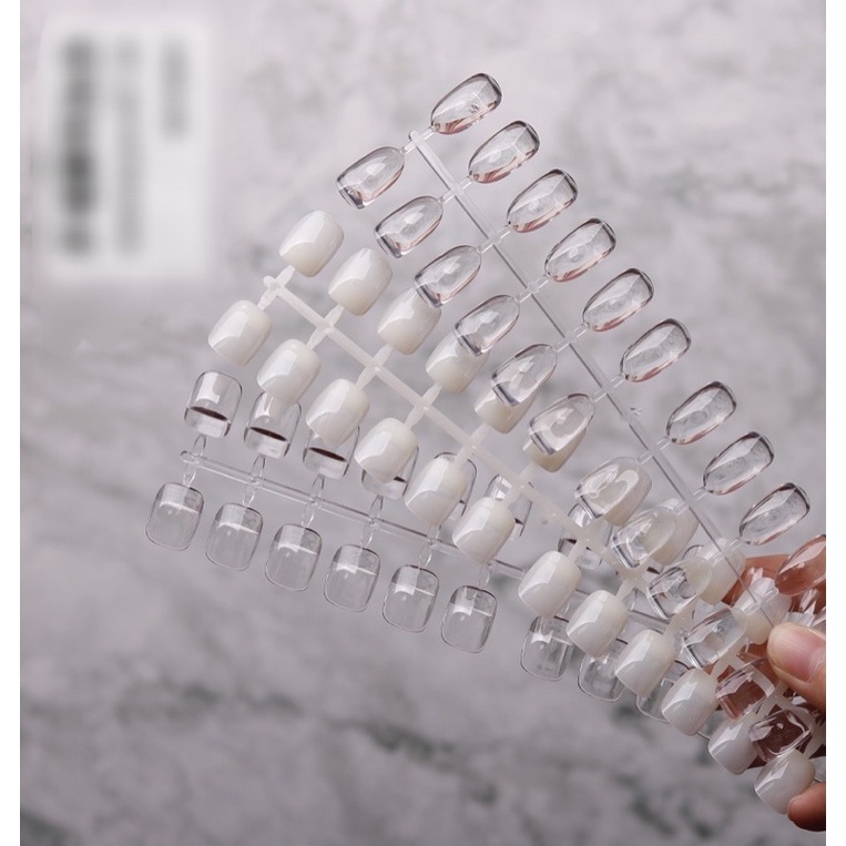 Móng Mẫu Vuông Dùng Tập Sơn, Tập Vẽ Nail, Hoạt Hình, 1 Bì 10 Thanh 240 Móng