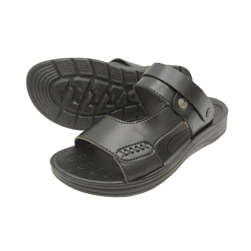 Dép da nam dép da bò cao cấp đẹp quai chéo ngang có quai hậu thời trang niên trẻ trung