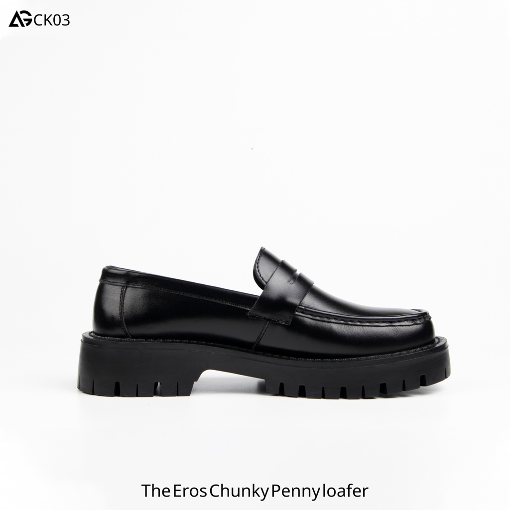 Giày da The Eros Chunky Penny Loafer CK03  August