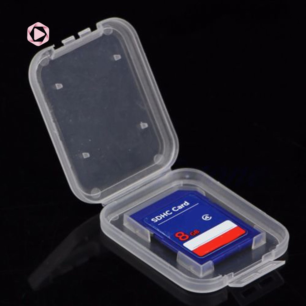 Set 10 Hộp Đựng Thẻ Nhớ Sdhc Trong Suốt Giá Đỡ | BigBuy360 - bigbuy360.vn