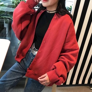 Áo bomber nỉ da cá Hàn Quốc