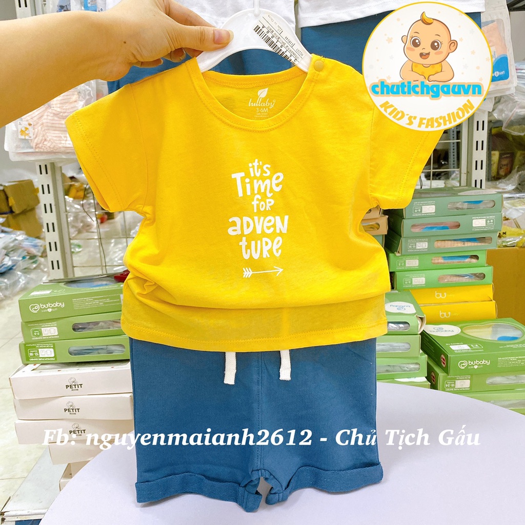 [ LULLABY] Áo polo/Quần short cho bé hãng Lullaby