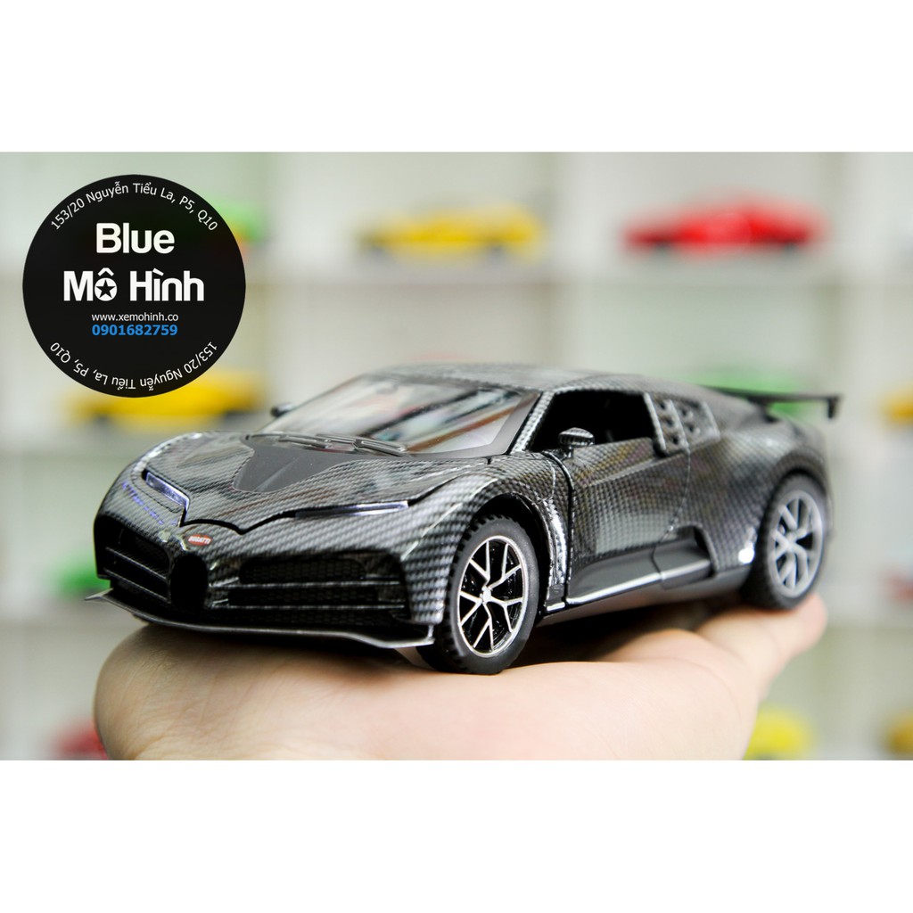 Blue mô hình | Xe mô hình Bugatti Centodieci 1:32 - Carbon