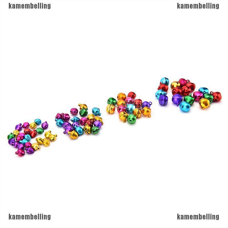 Bộ 100 Chuông Nhỏ Nhiều Màu Sắc Dùng Trang Trí