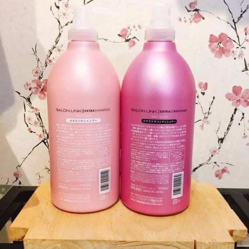 [Hàng Nhật] Dầu Gội, Dầu Xả Salon Link Extra 1000ML Nội Địa Nhật (Japan)