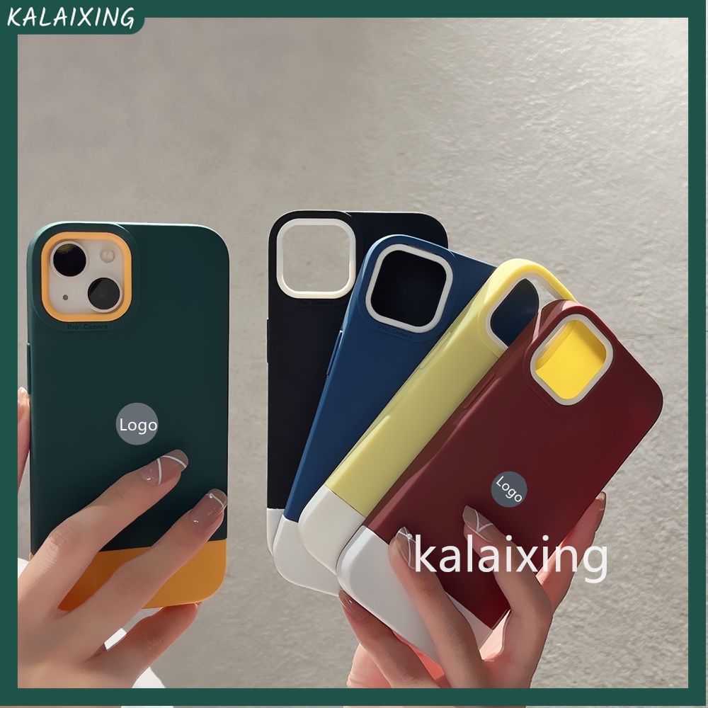 Ốp Điện Thoại Cạnh Mềm Nhiều Màu Cho iPhone 13 12 Pro 11 X Xr Xs Max