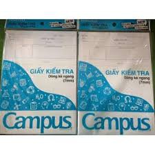 Giấy Kiểm Tra Campus Cấp 2,3