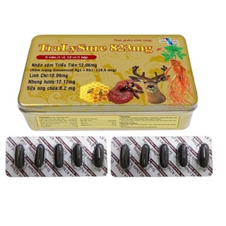 TralySure Bồi bổ cơ thể, hỗ trợ tăng cường hệ miễn dịch, hạn chế sự lão hóa của cơ thể, giúp giảm bớt căng thẳng