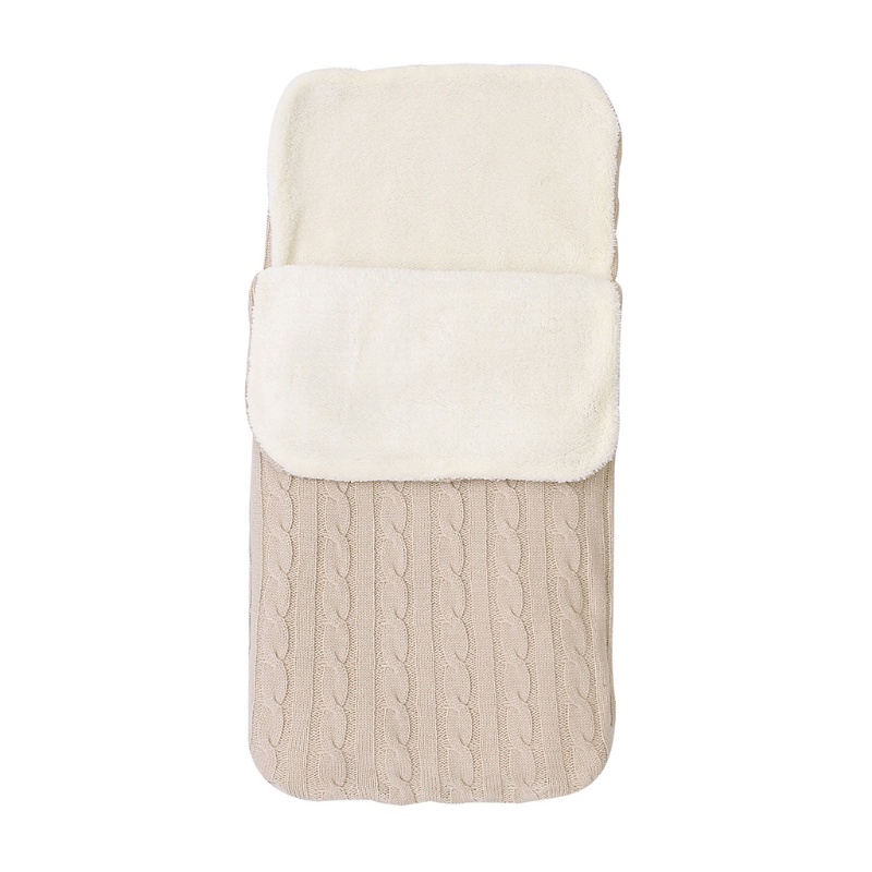 Haha Túi Ngủ Dệt Kim Giữ Ấm Mùa Thu Đông Cho Bé Sơ Sinh