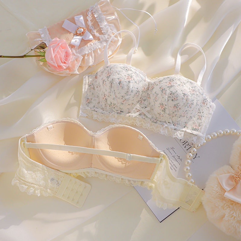 Áo lót Hoa Không Gọng Thép Không Gọng Gợi Cảm Cho Nữ Ốp