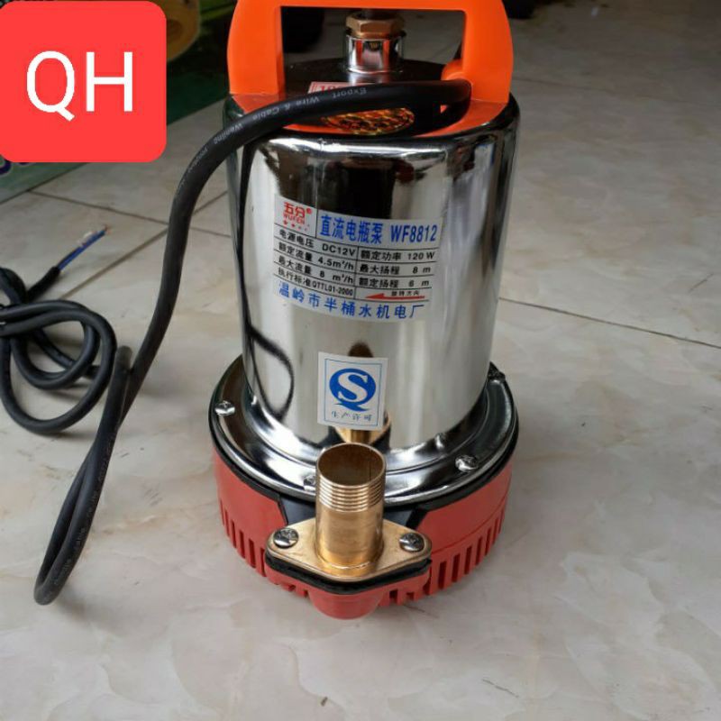 Máy bơm nước chìm 12v - máy bơm tõm 12v