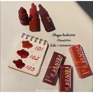 Son ink velvet lip tint son peripera 101 102 103