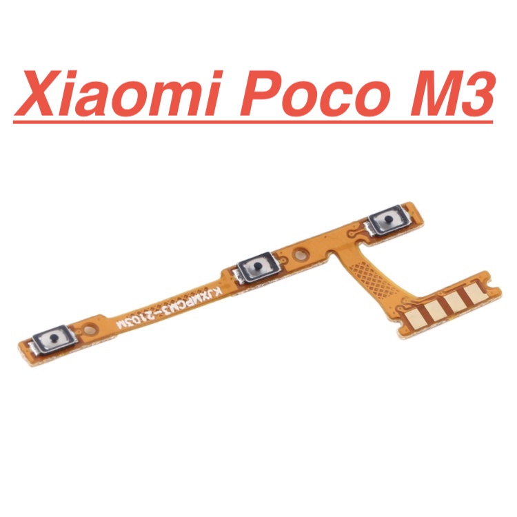 ✅Mạch Nút Nguồn Xiaomi Poco M3 Nút Mở Nguồn, Điều Chỉnh Tăng Giảm Âm Lượng Linh Kiện Thay Thế