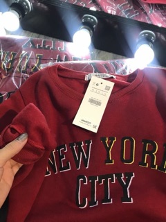 Áo nỉ bông newyork