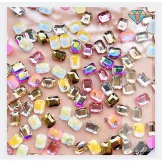 Đá khối nail đế bằng giá 3.600vnd siêu rẻ (10-20 viên) chân bằng chữ nhật