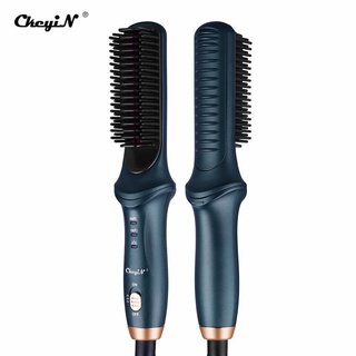Lược duỗi tóc điện CkeyiN HS509 công dụng kép dùng để tạo kiểu cho tóc