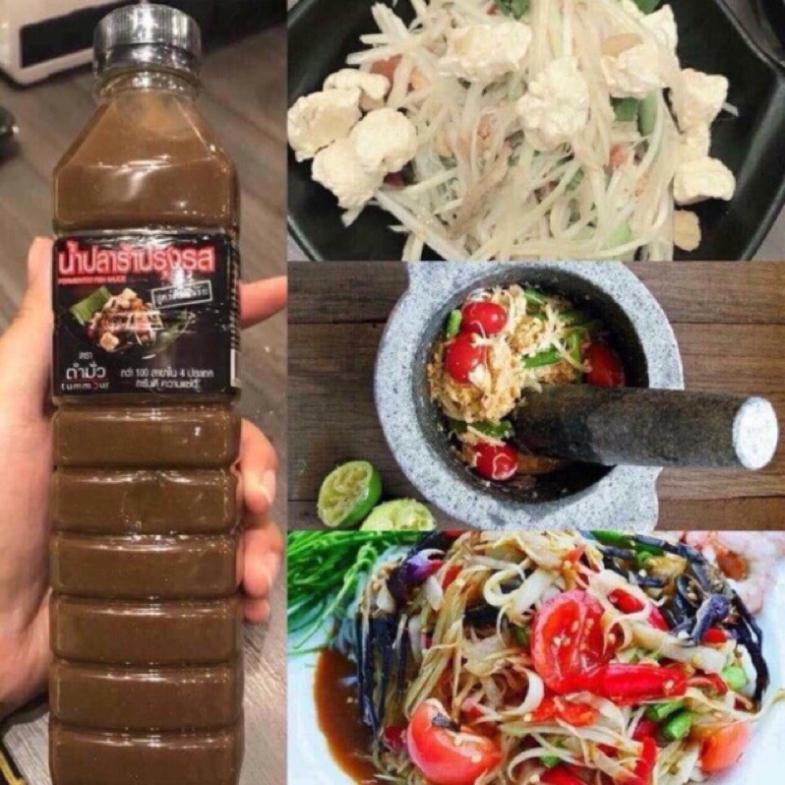 Mắm trộn gỏi đu đủ ba khía thái lan 500ml⚡HÀNG NỘI ĐỊA THÁI.