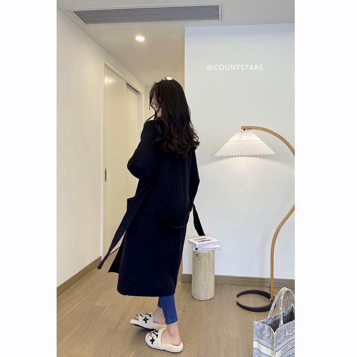 🌸Áo Khoác Dệt Kim Buộc Dây Chất Lượng Cao Màu Sắc | BigBuy360 - bigbuy360.vn