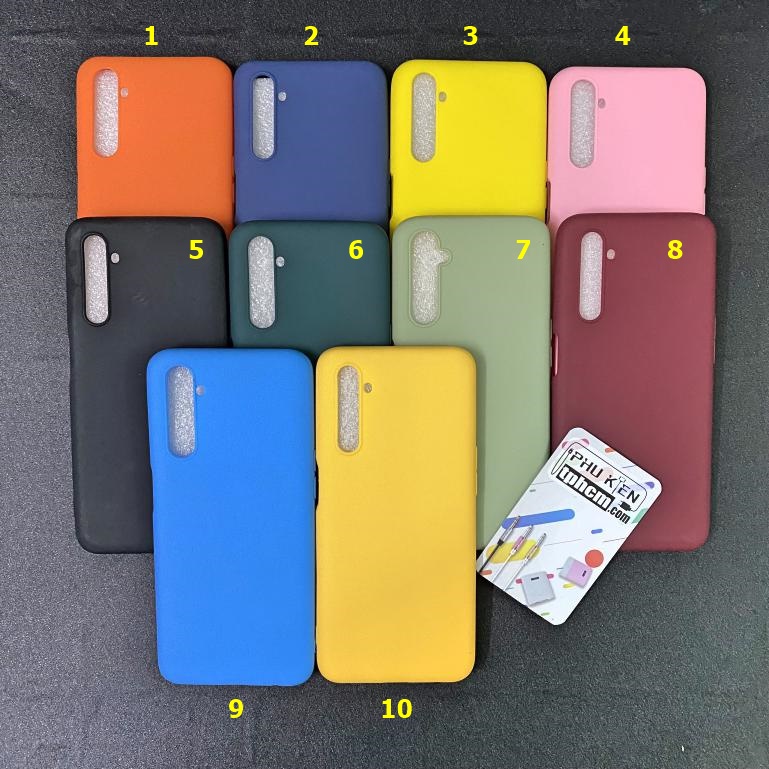 Ốp lưng Realme 6 Dẻo màu trơn Siêu Cool