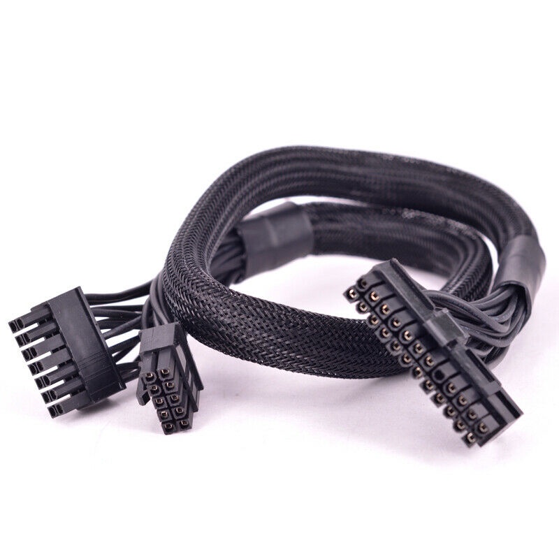 Dây Cáp Nguồn 10 Chấu Sang 24 Pin ATX 20+4 Pin Cho Corsair AX1500I AX1200I AX860I AX760I