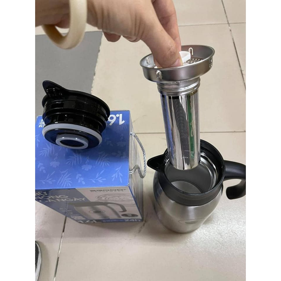 PHÍCH GIỮ NHIỆT, BÌNH GIỮ NHIỆT, PHA TRÀ TIỆN DỤNG 2GOOD B18 (1,6 Lit)