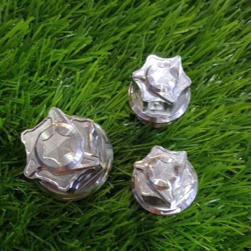 Ốc Chảng Ba Raider &amp; SatriaFi/Inox (bộ 3 con )