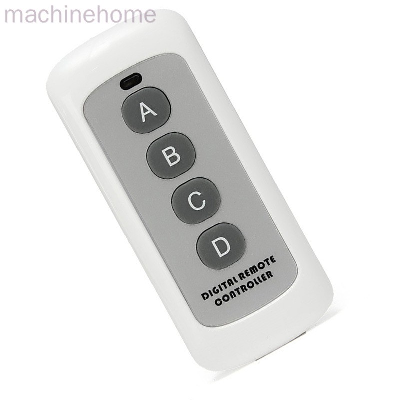Remote điều khiển EV1527 433MHz 4 nút bấm cho hệ thống ga-ra nhà thông minh