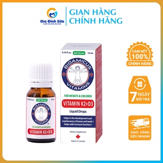 Bioamicus vitamin d3k2-mk7 10ml