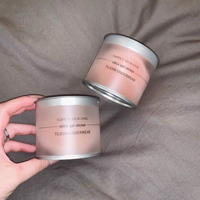 Miếng Dán TiHộp 5 cặp 10 Miếng☘️Dán Ngực Tàng Hình chất liệu silicol dùng lại đc nhiều lần☘️lót Ngực Nhũ Hoa dán đầu ti