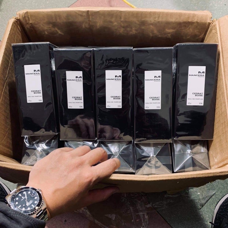 Nước Hoa 𝐌𝐚𝐧𝐜𝐞𝐫𝐚 𝐂𝐞𝐝𝐫𝐚𝐭 𝐁𝐨𝐢𝐬𝐞 .Xứng đáng với tên gọi khác của tín đồ nước hoa dành cho nó "cực phẩm mùa hè" 10ml | Thế Giới Skin Care