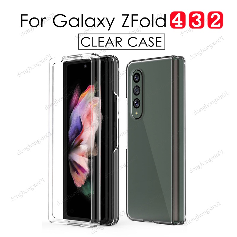 Ốp Điện Thoại Trong Suốt Chống Sốc Cho Samsung Galaxy Z Fold 4 3 2 Galaxy ZFold 4 3