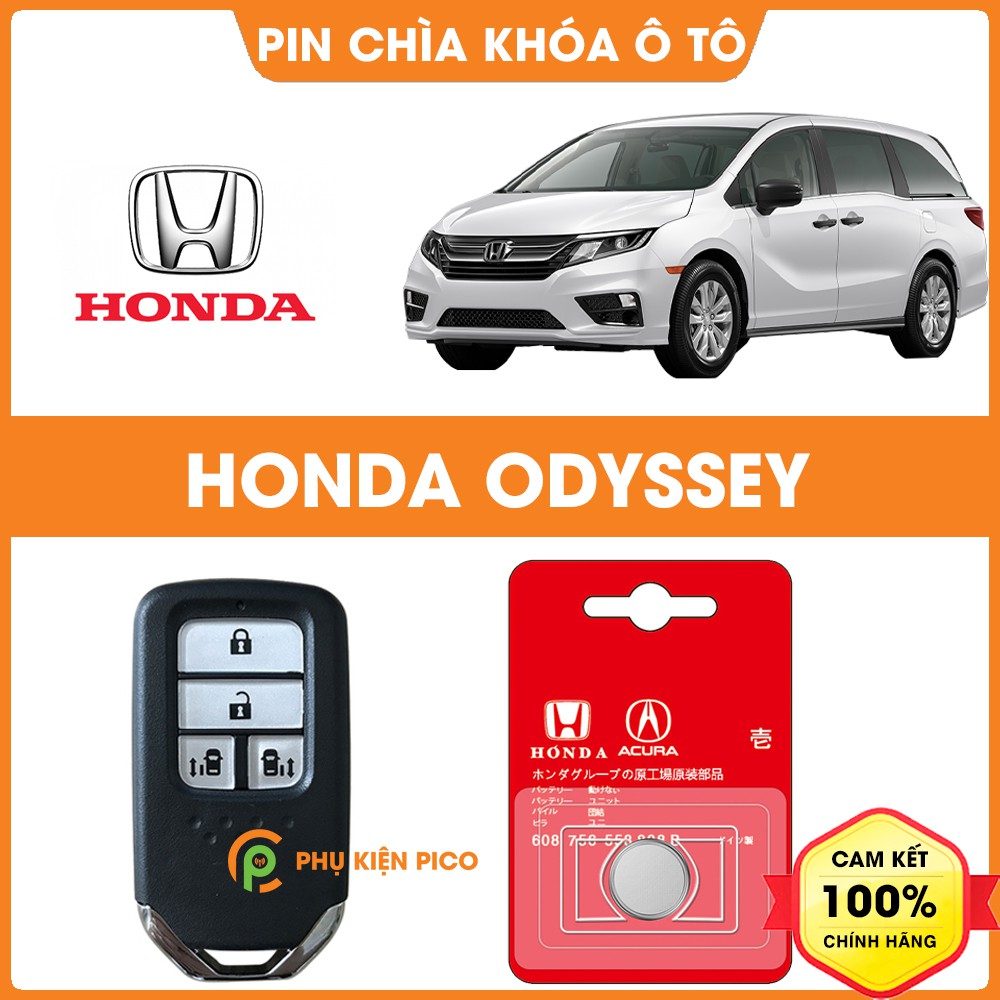 Pin chìa khóa ô tô Honda Odysey chính hãng sản xuất theo công nghệ Nhật Bản – Pin chìa khóa Honda Odysey