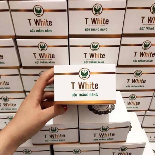 Bột trắng răng T-WHITE