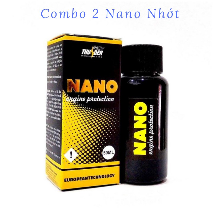 Combo 2 Chai Nano Nhớt Thunder