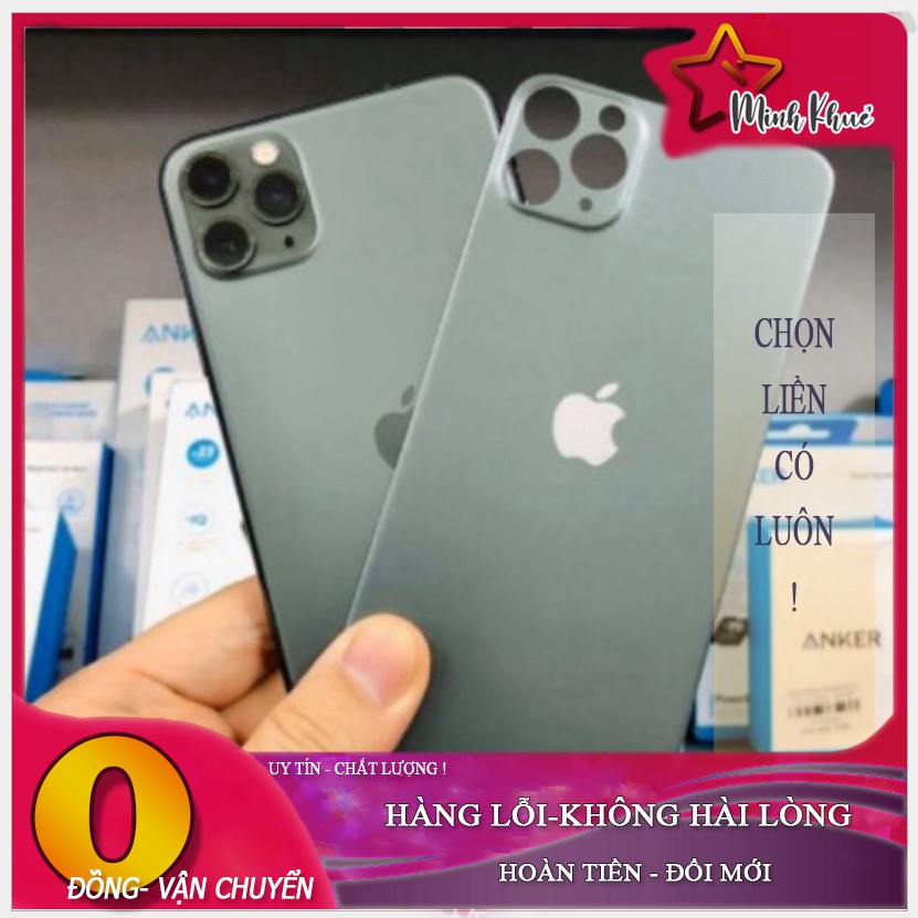 Dán film Pet mặt sau Iphone 11 Pro Max/11 pro