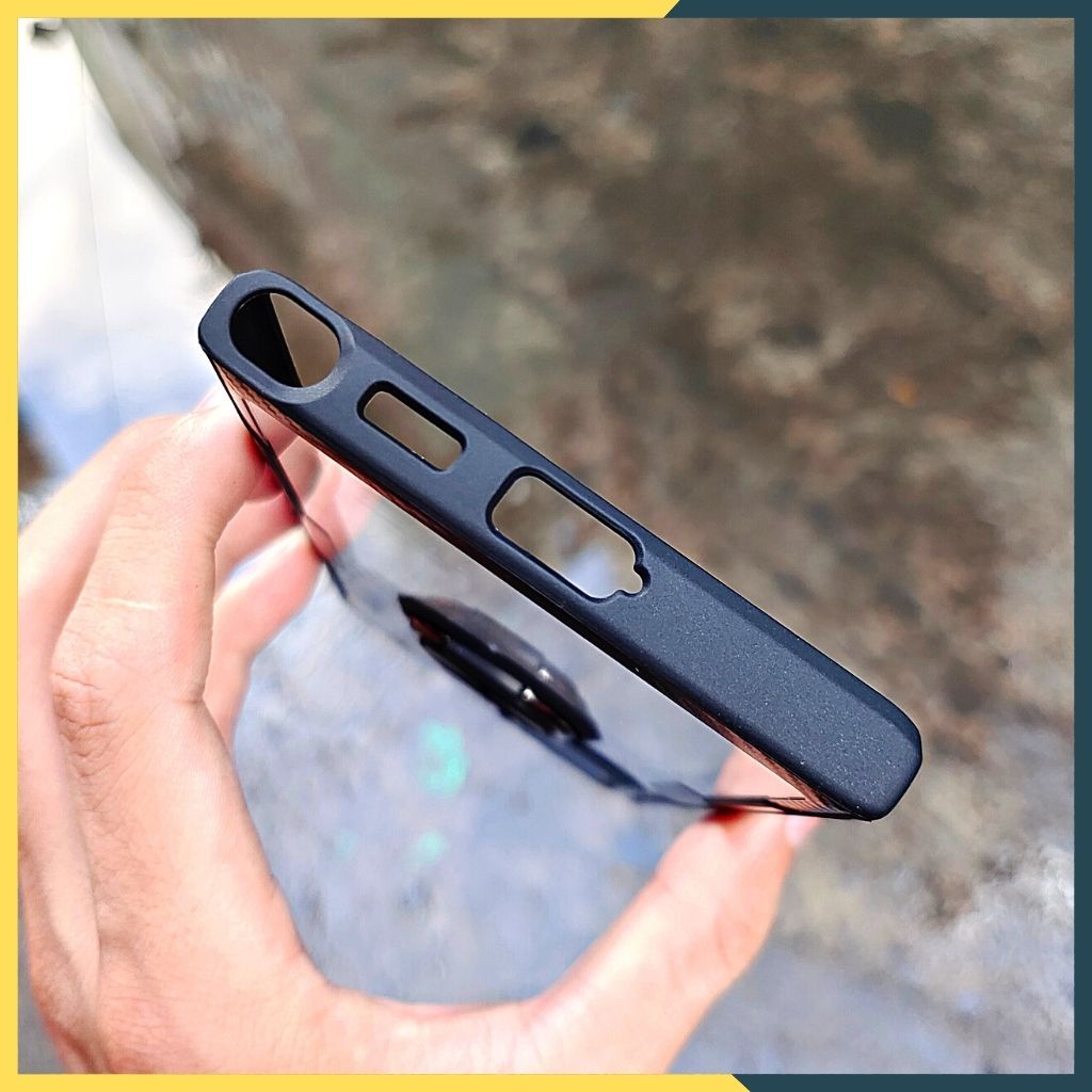 Ốp lưng s22 ultra trong suốt chống sốc RING CASE bảo vệ camera - phụ kiện điện thoại huỳnh tân