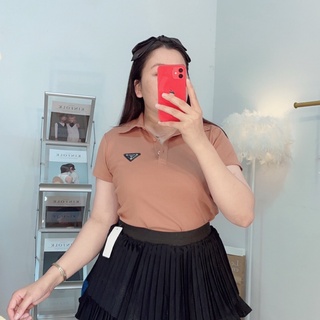 Áo thun nữ cổ bẻ Bigsize mã a11