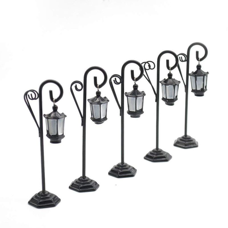 Set 5 Kẹp Giữ Ảnh / Thẻ Ghi Số / Thẻ Hình Đèn Đường Cho Tiệc Cưới