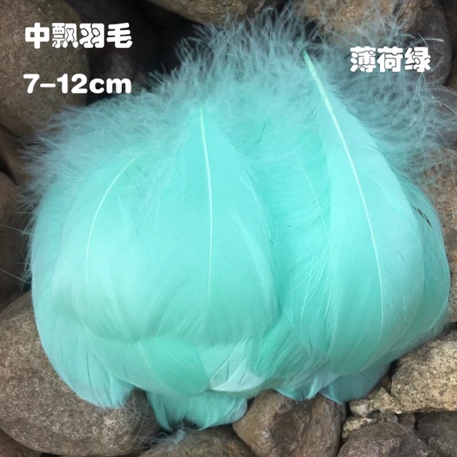 Lông vũ đủ màu kt 7-12cm