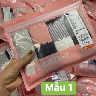 Set 7 quần chip Gu nữ nhật bản