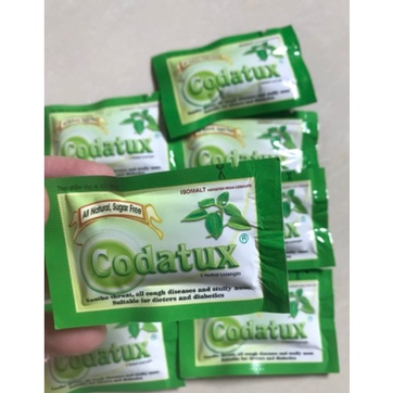 Kẹo ngậm ho CODATUX 200 viên - Giảm ho, long đàm, nhuận phế