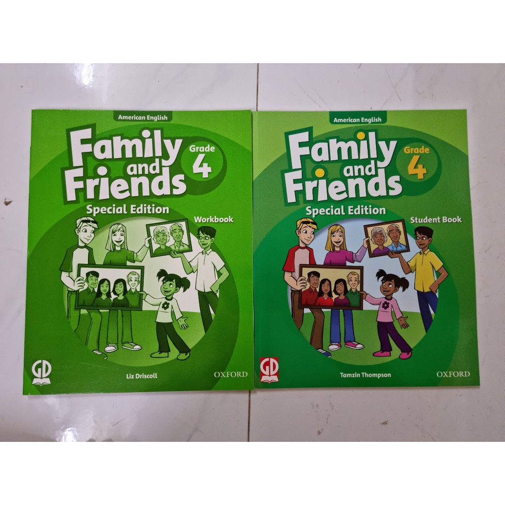 Bộ Tiếng Anh lớp 4 - Family and Friends (2 Cuốn)
