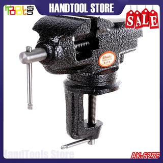 Ê TÔ kẹp bàn có mâm xoay cao cấp Asaki AK-6275