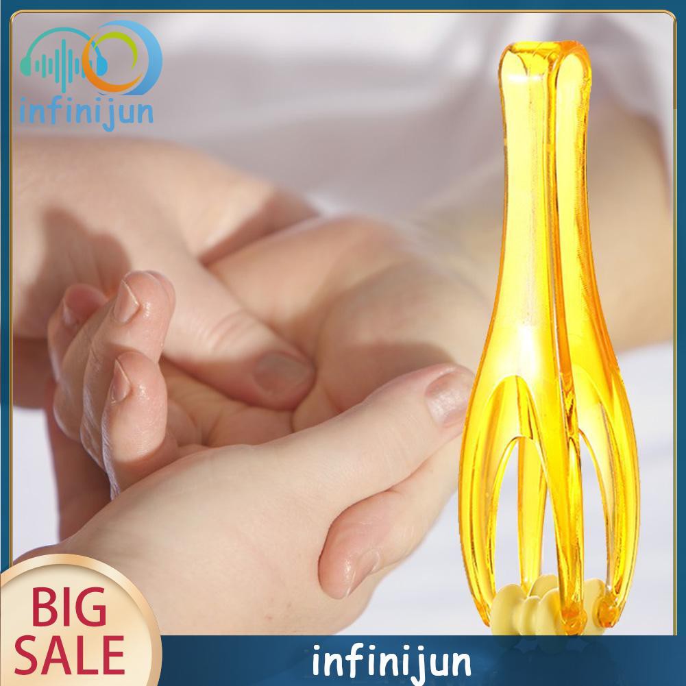 [Hàng mới về] Dụng cụ massage khớp ngón tay lưu thông máu có 2 con lăn