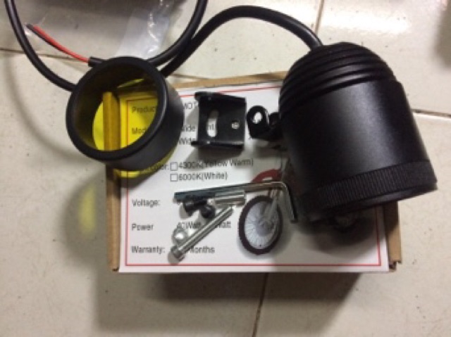 Chụp Len vàng cho đèn trợ sáng L4,L4x,L6x, L4Gr