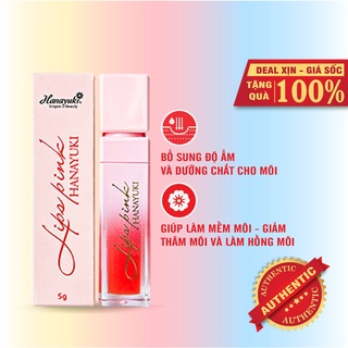 Sỉ-Son dưỡng Hanayuki xoá khử thâm, làm hồng môi, dưỡng môi căng mọng Lips Pink Hanayuki chính hãng- HANAYUKI CENTER