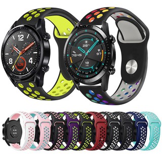 Dây Đeo Đồng Hồ Bằng silicone 20mm / 22mm Cho Huawei Watch GT2 GT2e 46mm 42mm